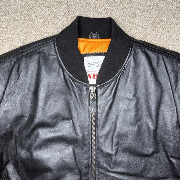USMC leather bomber jacket - Picture 7 of 12